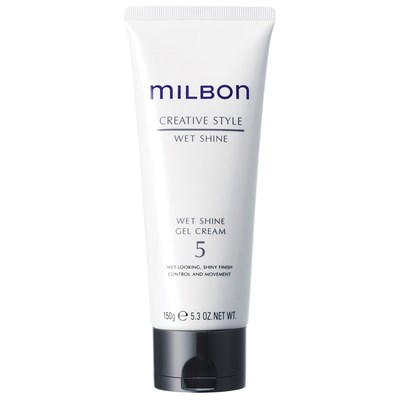Milbon Wet Shine Gel Cream 5 5.3 Fl. Oz.