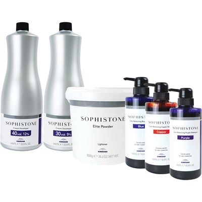 Milbon SOPHISTONE Lightener New Door Starter Kit