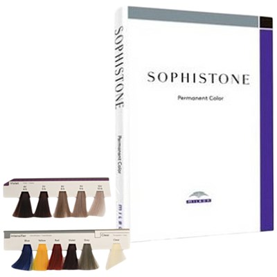 Milbon SOPHISTONE Permanent Swatch Book & Insert Bundle 2 pc.