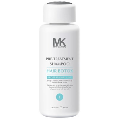 MK PROFESSIONAL HAIR BOTOX PRE-TREATMENT SHAMPOO 10.1 Fl. Oz.