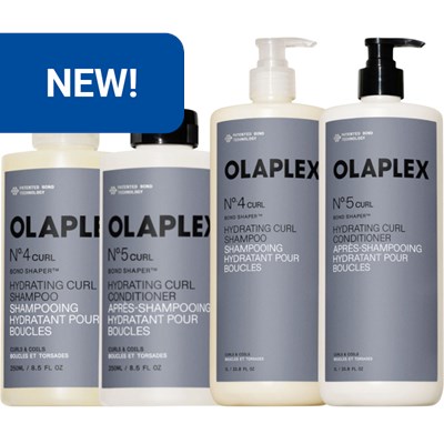 OLAPLEX Nº.4 CURL BOND SHAPER HYDRATING CURL LAUNCH INTRO 4 pc.