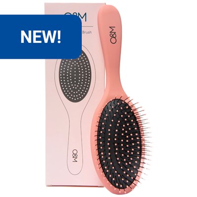 O&M The Detangler Brush - Pink