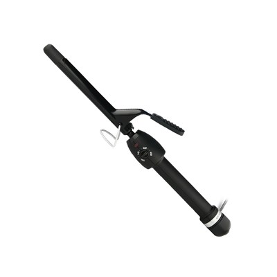StyleCraft Stay-Temp Black Gold Professional Curling Iron 0.25 in.