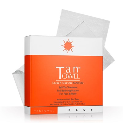 TanTowel Plus Self-Tan Towelettes 5 pk.