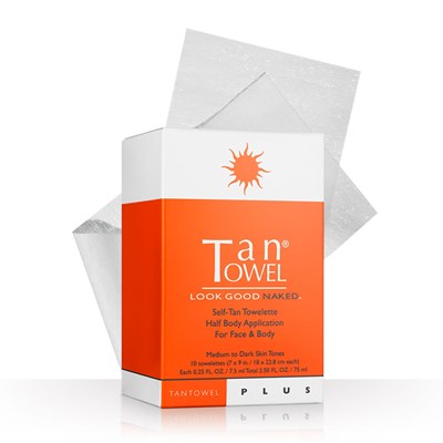 TanTowel Plus Self-Tan Towelettes 10 pk.