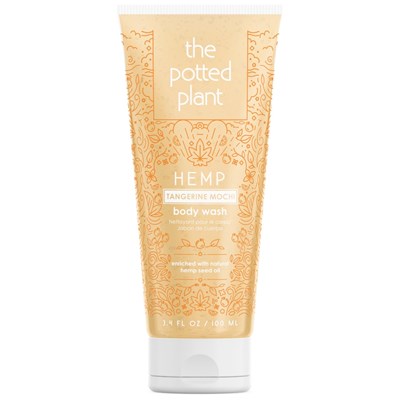 the potted plant Tangerine Mochi Body Wash 3.4 Fl. Oz.