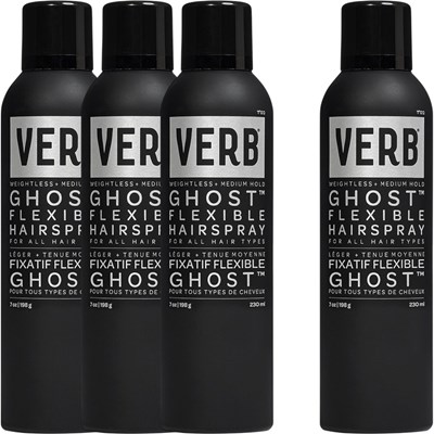 Verb Buy 3 ghost flexible hairspray, Get 1 FREE! 4 pc.