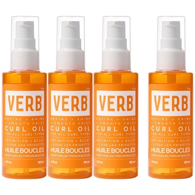 Verb curl oil kit 4 pc.