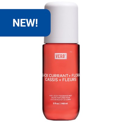 Verb black currant + floral hair and body mist 5 Fl. Oz.